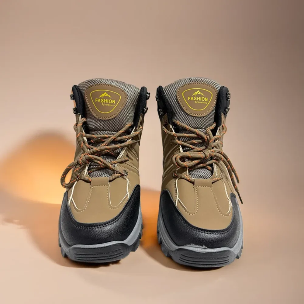 vizaro.lk Stoneberg Hiking Boots Tan Black