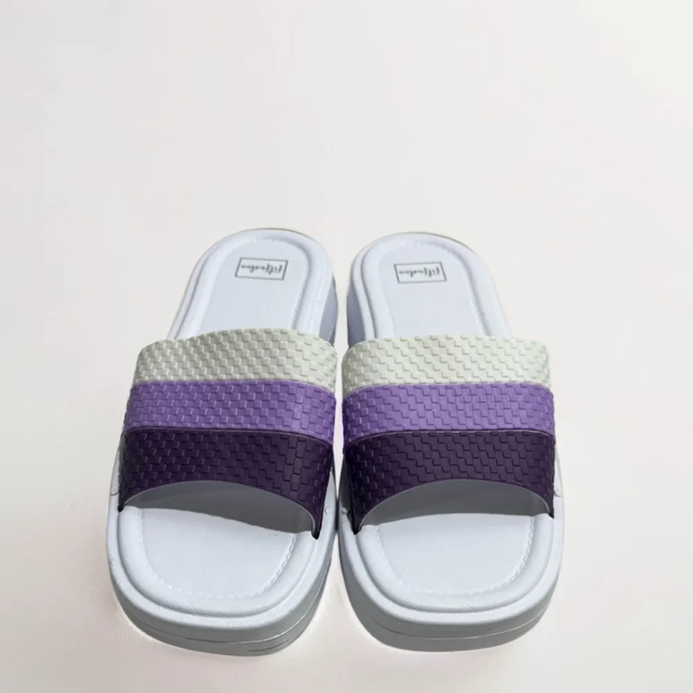 Platform Slide Sandals - Women's Summer Footwear - Image 6