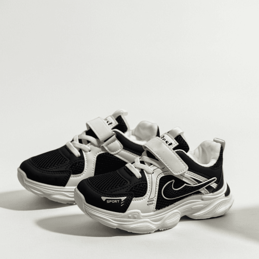 Stylish, breathable, and kid-friendly the Vizaro Kids’ ComfortSport Sneakers offer all-day comfort with easy Velcro closure and a durable sole. Perfect for play, school, and casual wear!