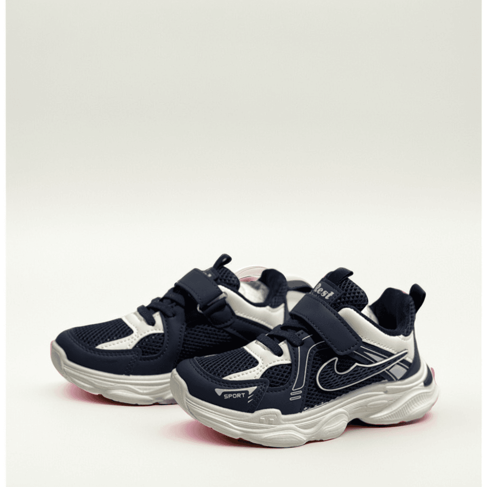 Stylish, breathable, and kid-friendly the Vizaro Kids’ ComfortSport Sneakers offer all-day comfort with easy Velcro closure and a durable sole. Perfect for play, school, and casual wear!
