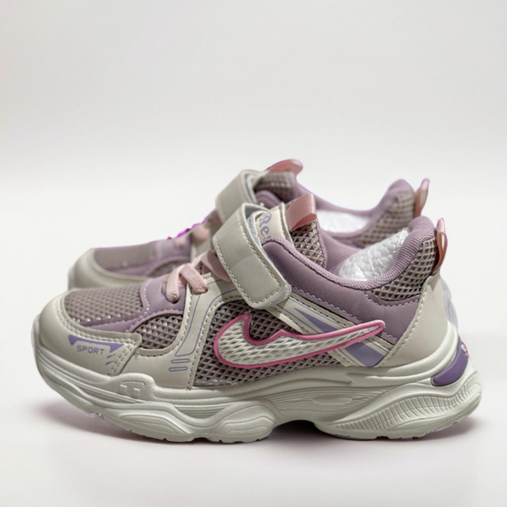 Stylish, breathable, and kid-friendly the Vizaro Kids’ ComfortSport Sneakers offer all-day comfort with easy Velcro closure and a durable sole. Perfect for play, school, and casual wear!