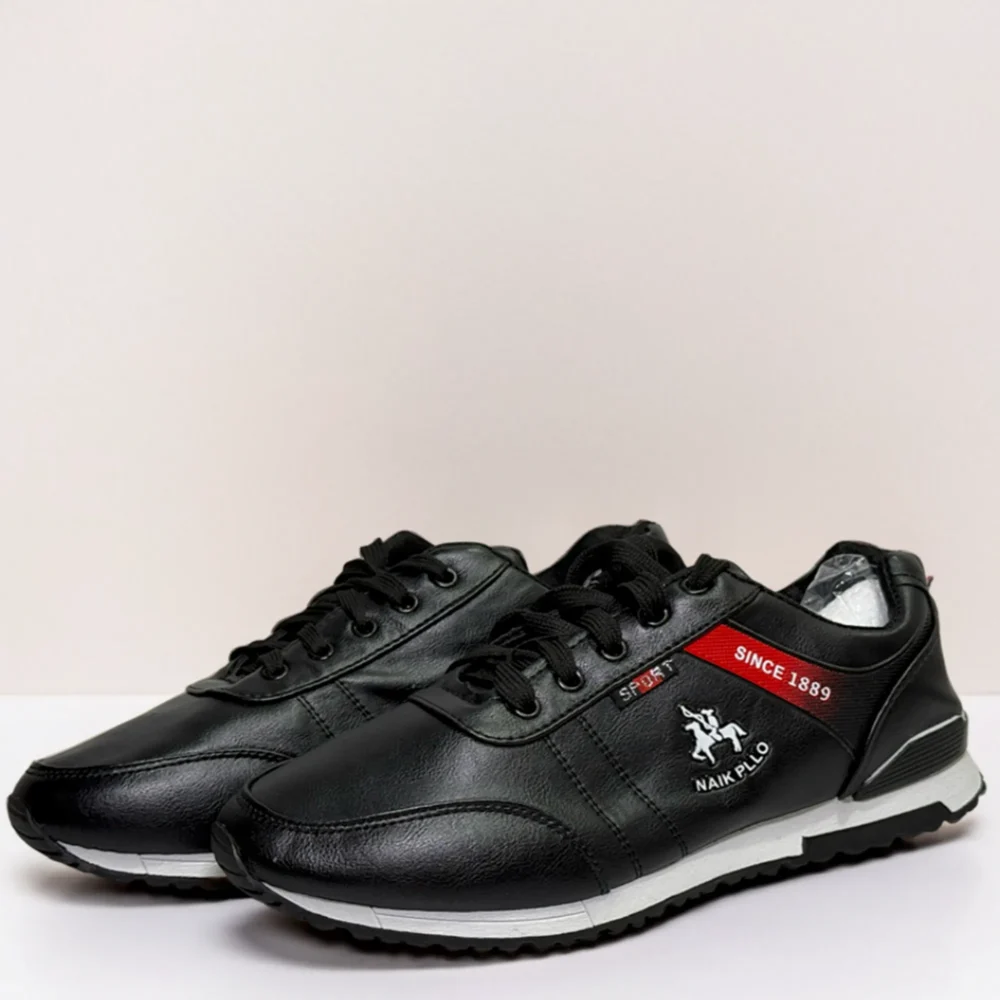 Men's Classic Leather Sneakers - Image 2