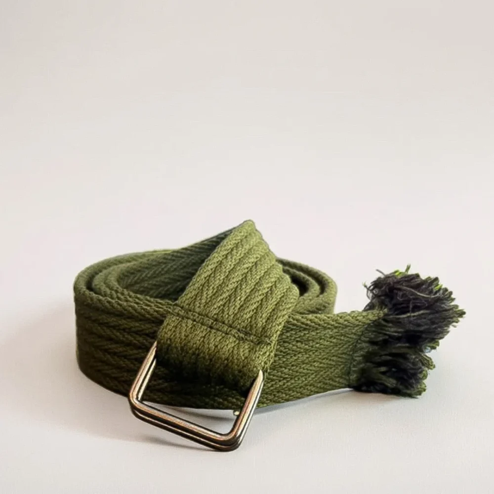 Woven Herringbone Belts
