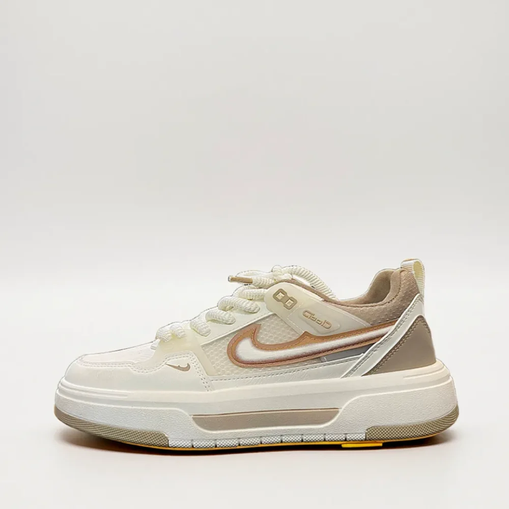 Men's Premium White Grey Casual Sneakers