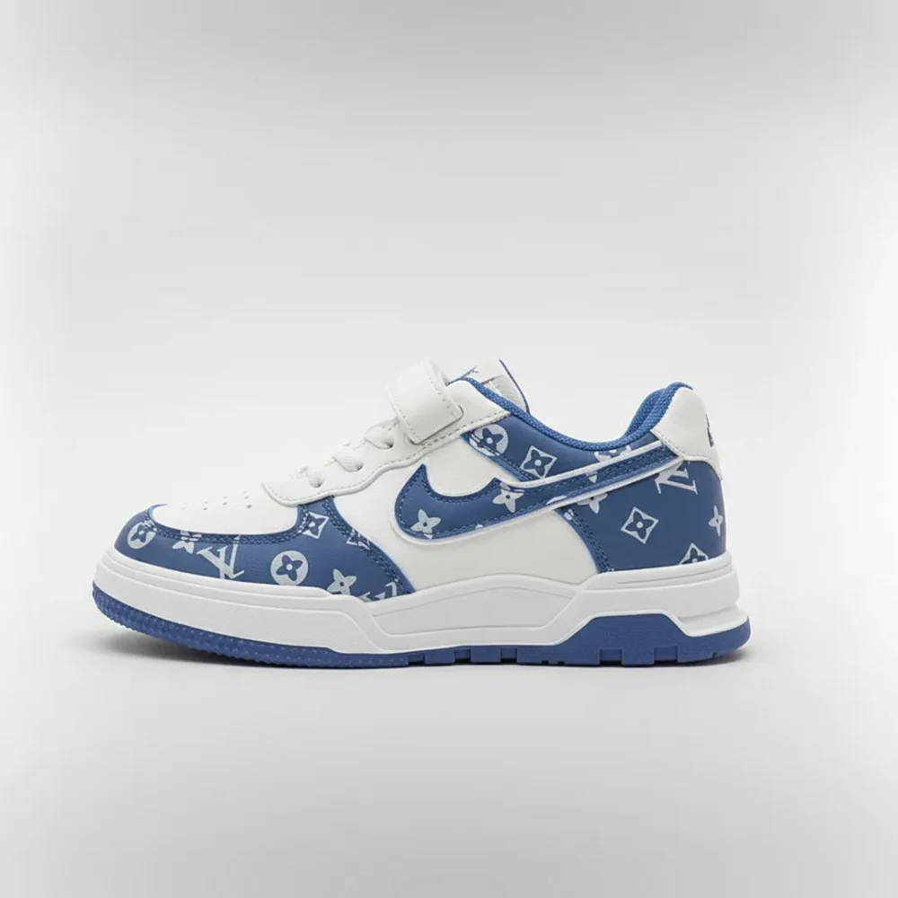 LV Monogram Nike Velcro Chunky Sneakers – Premium Luxury Trainer Shoes